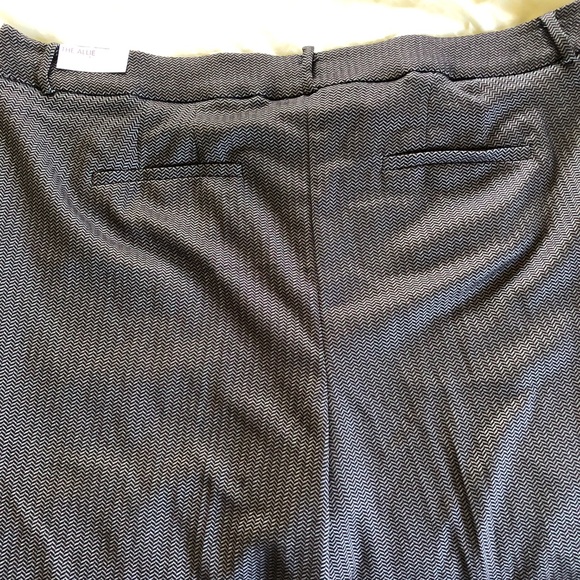 Lane Bryant 28R ‘Allie’ boot pant metallic chevron - Picture 10 of 10